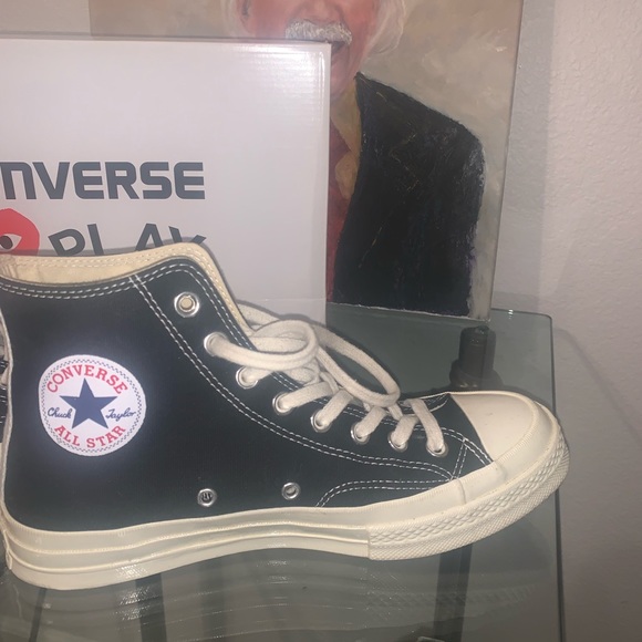 Authentic High Top COMME des GARCONS Converse - Picture 3 of 7